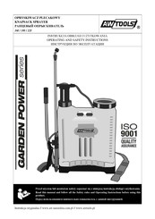 AW Tools GARDEN Series Operating And Safety Instructions Manual