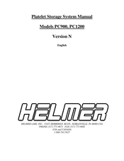 Helmer PC1200 Manual