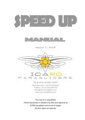 ICARO paragliders SPEEDUP Manual
