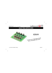 Velleman-Kit K2634 Illustrated Assembly Manual