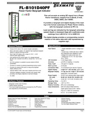 Texmate PL-B101D40 Manual