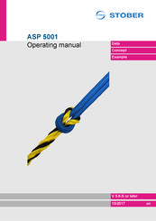Stober ASP 5001 Operating Manual