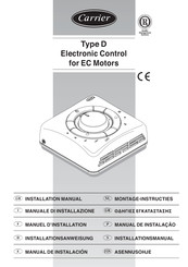 Carrier D Series Installation Manual