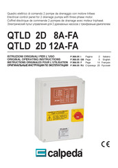 Calpeda QTLD 2D 8A-FA Original Operating Instructions