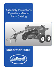 AgLand Macerator 6600 Operator's Manual