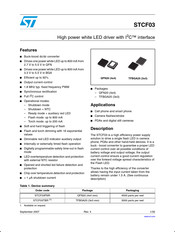 STMicroelectronics STCF03TBR Manual