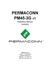 Permaconn PM45-3G Installation Manual