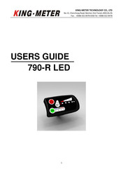King-Meter 790-R LED User Manual