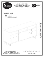 South Shore 678 Assembly Instructions Manual