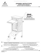 LDI Spaces SAFCO Scoot 8945 Assembly Instructions Manual