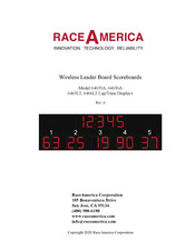 RaceAmerica 6466LT Manual