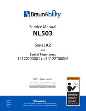 BraunAbility A2 Series Service Manual