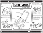 Craftsman CMXGBAM1054540 Fast Start Manual - Assembly
