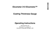 Elcometer Elcomotor 312 Operating Instructions Manual