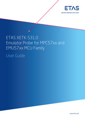 Etas XETK-S31.0 User Manual