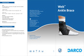 Darco Web Ankle Brace Quick Start Manual