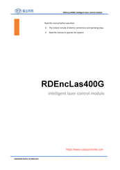 RD RDEncLas400G Manual