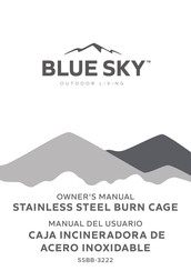 Blue Sky Outdoor Living SSBB-3222 Owner's Manual
