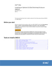 EMC2 DAE5S Manual