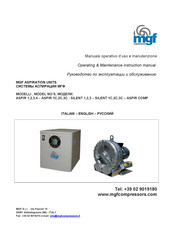 MGF AS-100-C Operating & Maintenance Instruction Manual