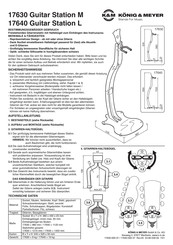 Konig & Meyer 17630 Quick Start Manual