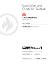 Wood Stone WS-LCHUG-900-LP Installation And Operation Manual