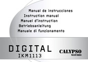 Calypso Watches DIGITAL IKM1113 Instruction Manual