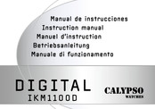 Calypso Watches DIGITAL IKM1100D Instruction Manual