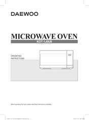 Daewoo KOT-1J0U8 Operating Instructions Manual