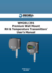 Michell Instruments WM291 User Manual