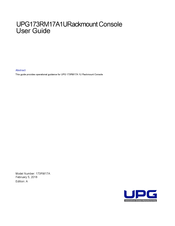 HP UPG173RM17A1U User Manual