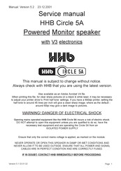 HHB Circle 5A Service Manual