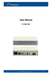 Intellisystem IT-7301-PC User Manual