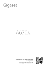Gigaset A670A Manual