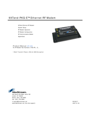 MaxStream XT09-SI-MESH Product Manual