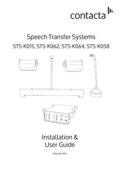 Contacta STS-K062 Installation & User Manual