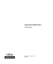 Fujitsu Oracle M10-1 Service Manual