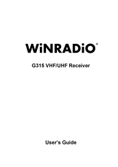 Winradio G315 User Manual
