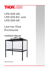 THORLABS LFE1220-UK Installation Manual