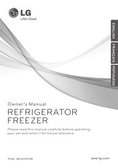 LG MFL63747318 Owner's Manual