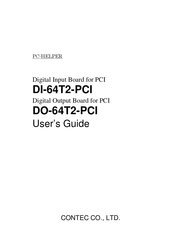 Contec DI-64T2-PCI User Manual