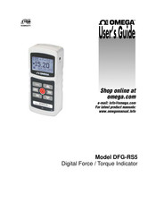 Omega DFG-RS5 User Manual