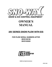 Sno-Way 28VD100302 Owner's Manual