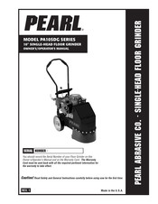 Pearl PA10SDG Series Owner's/Operator's Manual