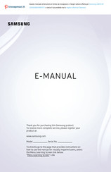 Samsung QN8 A Series E-Manual