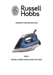Russell Hobbs RHI614 Warranty And Instruction