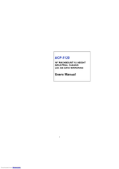 Advantech ACP-1120 Abridged User Manual