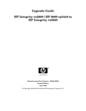 HP 9000 rp34x0 Upgrade Manual