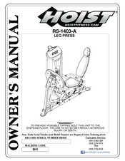 Hoist Fitness ROC-IT RS-1403-A Owner's Manual