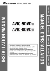 Pioneer AVIC-9DVD Installation Manual